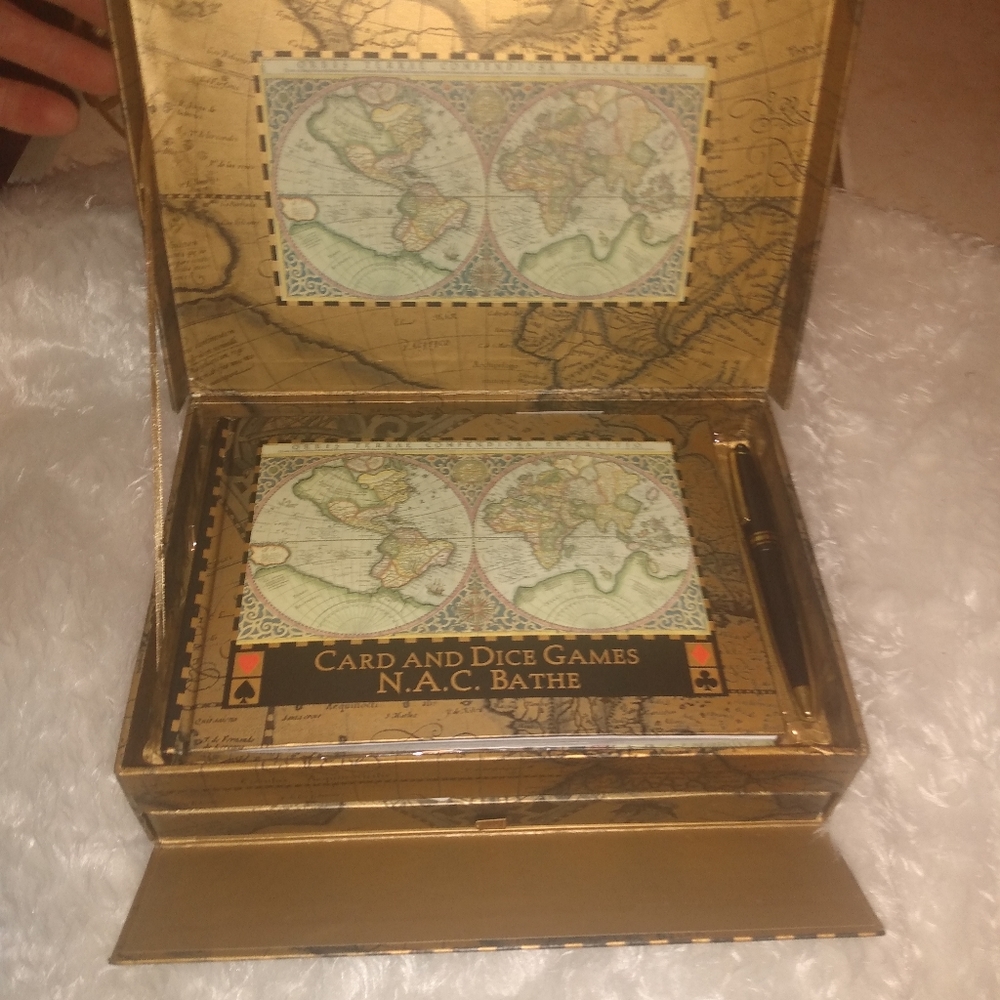 N.A.C. Bathe Card & Dice Games Gift Set